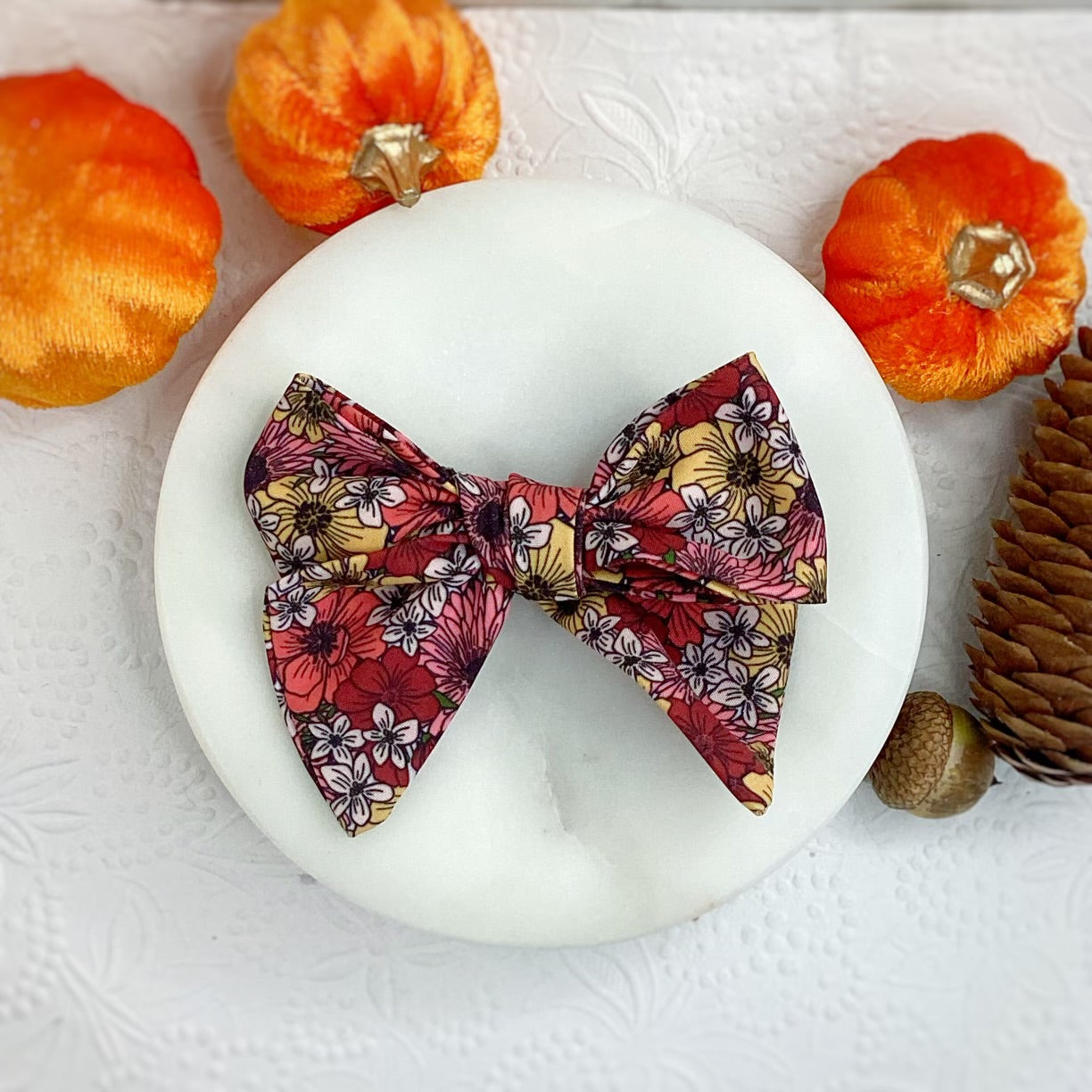 Autumn Offerings Bow Strip and Scrunchie Collection