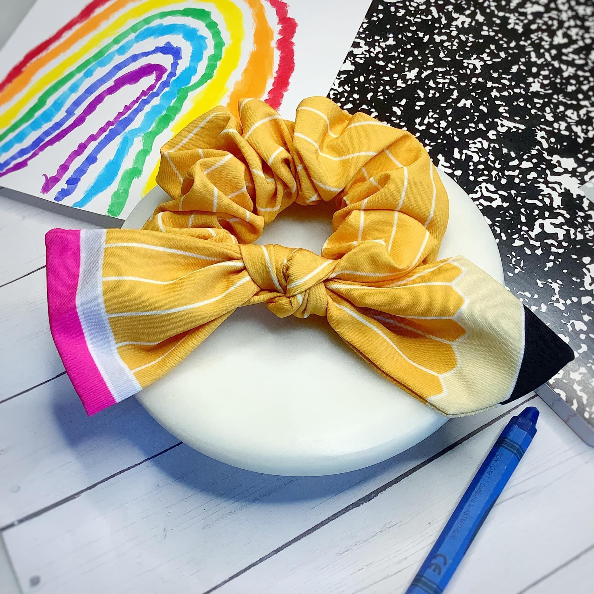 Pencil Bow, Scrunchie and Headband Collection