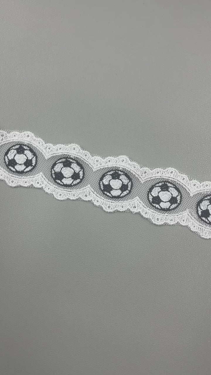 Soccer Bow Lace - RTS