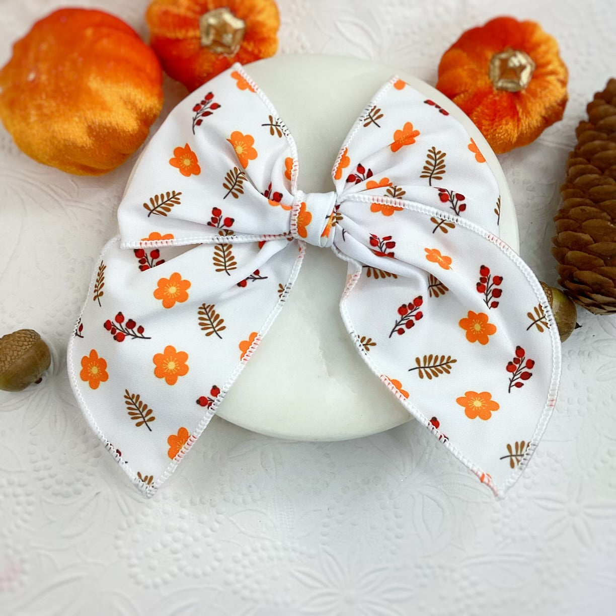 Simply Fall Bow Strip and Scrunchie Collection