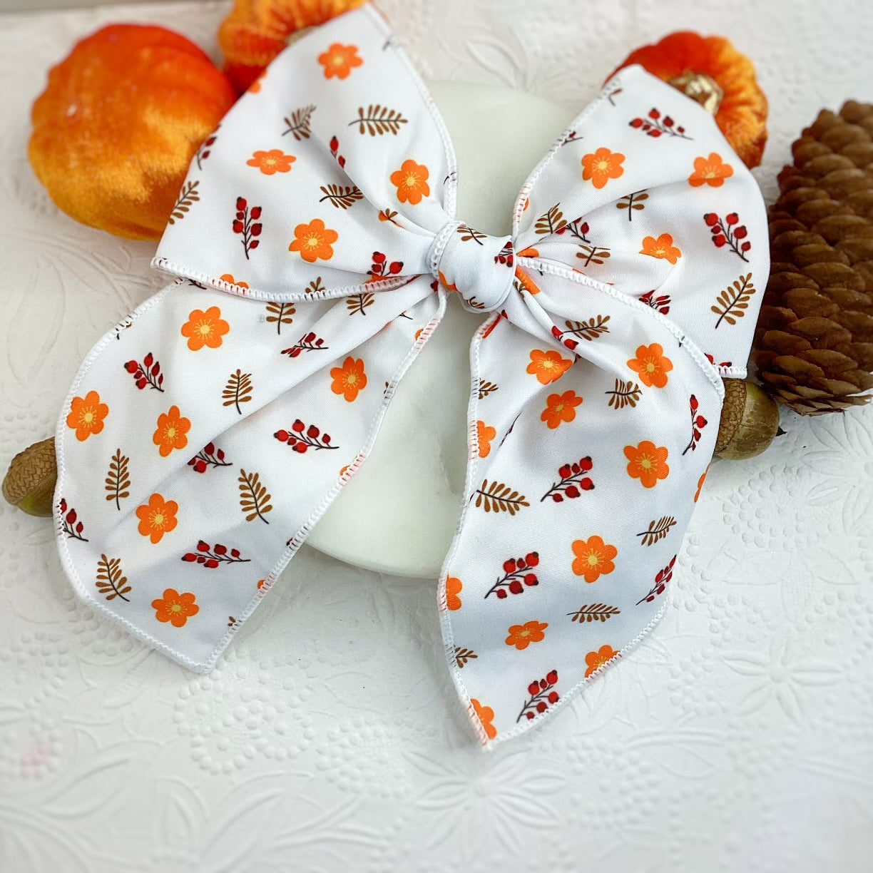 Simply Fall Bow Strip and Scrunchie Collection