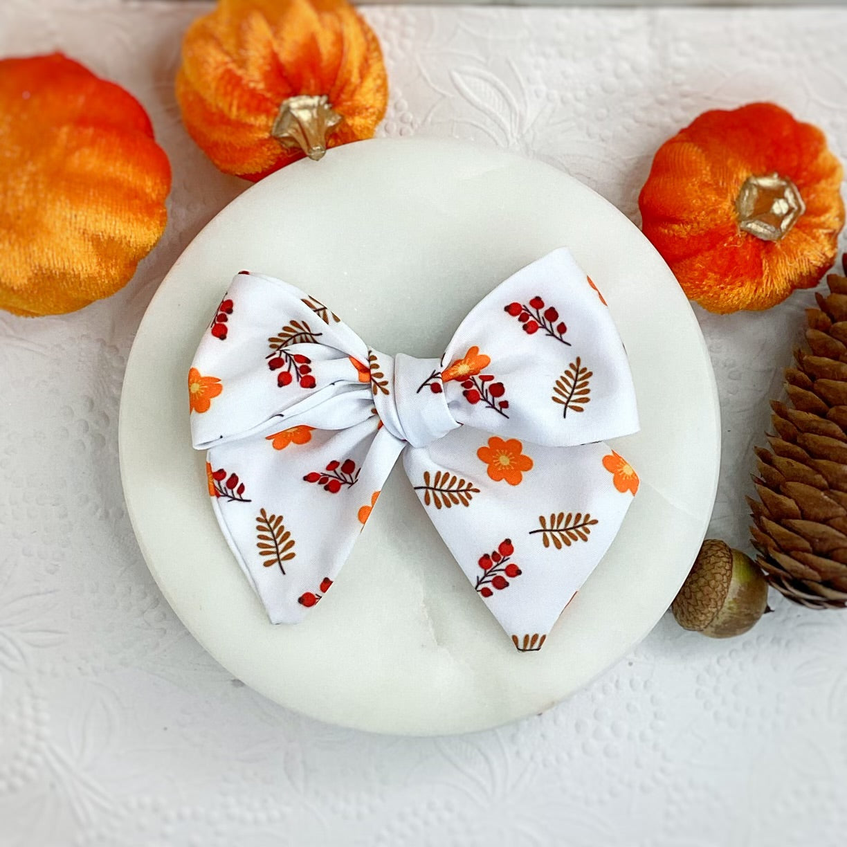 Simply Fall Bow Strip and Scrunchie Collection