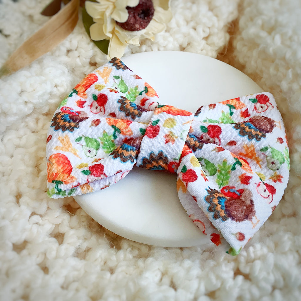 Turkey Day Boutique Bow Collection