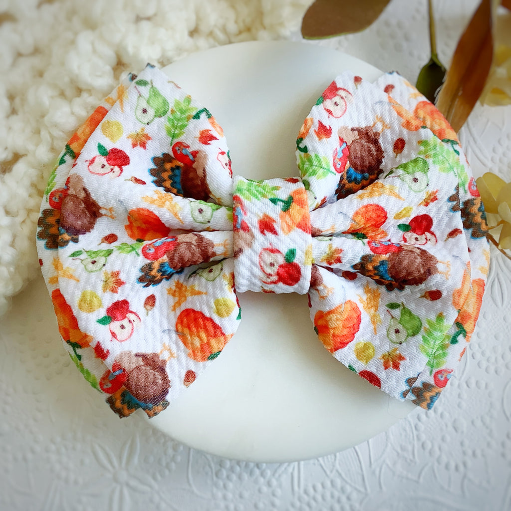 Turkey Day Boutique Bow Collection