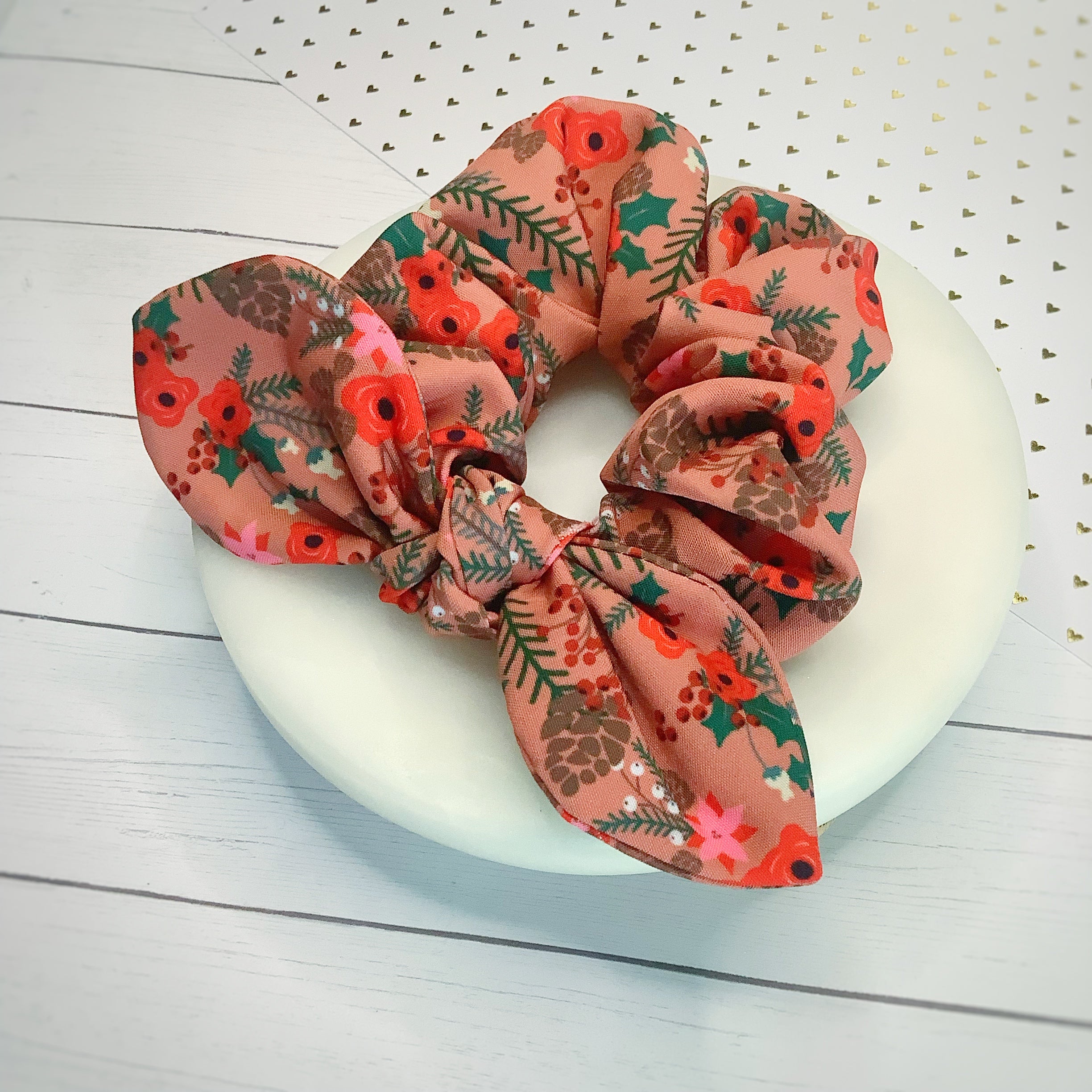 Cinnamon and Spice Bow Strip and Scrunchie Collection