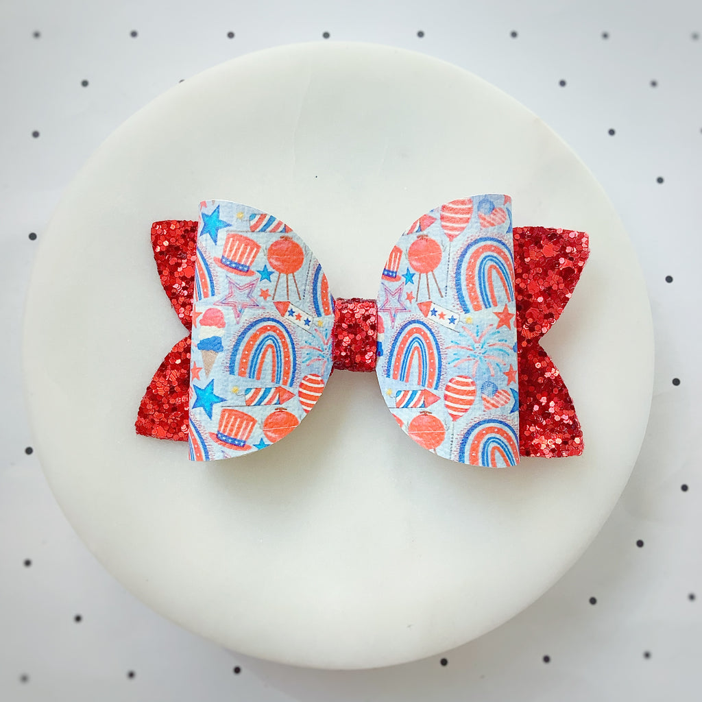 Fourth of July Bows