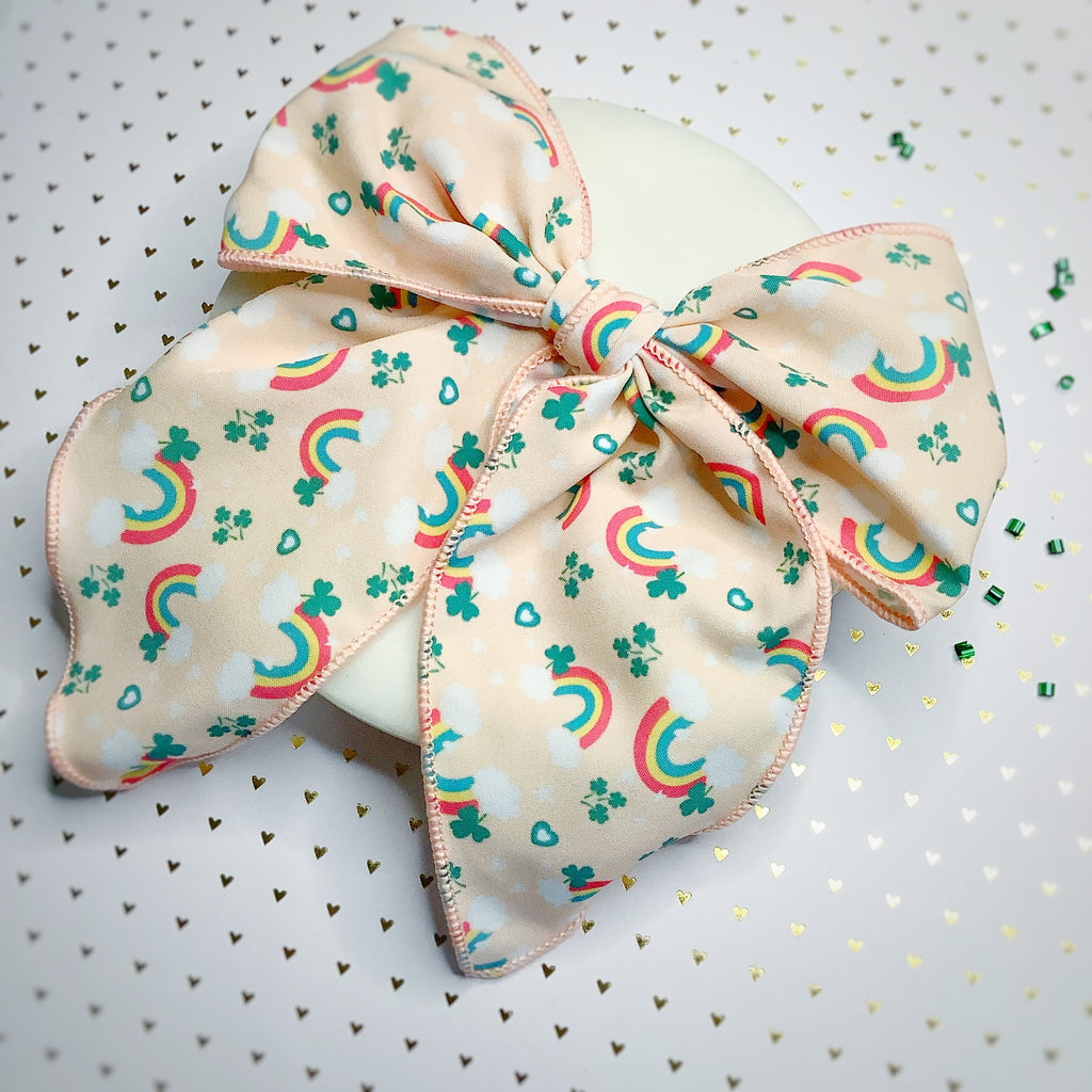 Boho Shamrock Quinn Scrunchie and Bow Collection