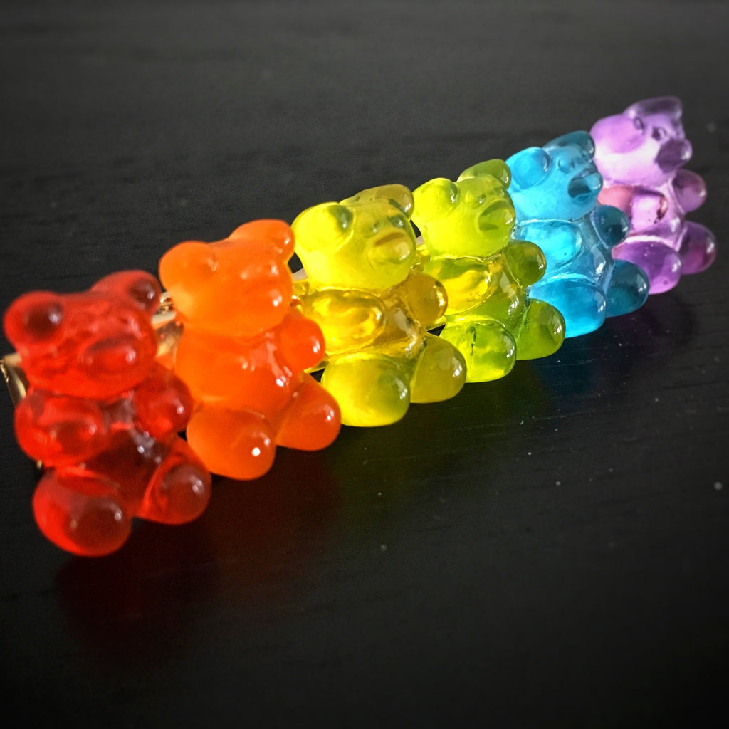 Gummy Bear Rainbow Clip-TheBowsandtheBees